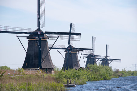 Keukenhof Windmill (Netherlands)のeditorial素材