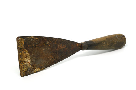 old rust trowel