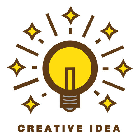 illustration concept Creative ideaのイラスト素材