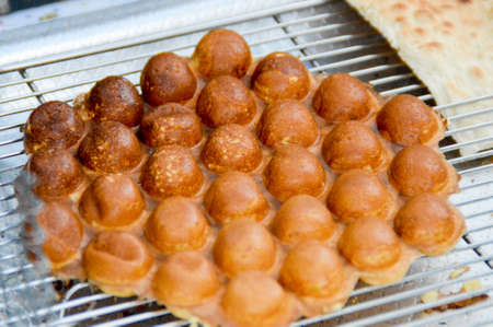 Egg Pan Cakeの写真素材
