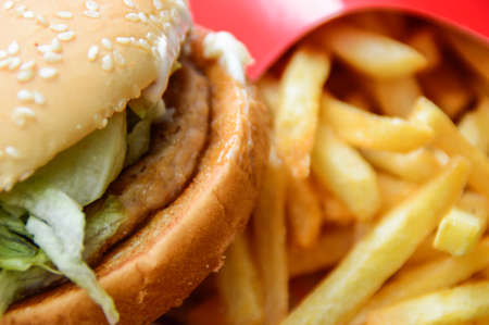 Pork Burgerの写真素材