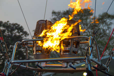 Firing up the machineの写真素材