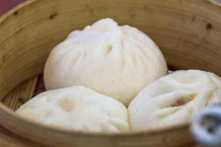 Dim Sum - Char Siew Baoの写真素材