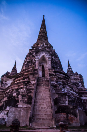 Phra Nakhon Si Ayutthaya, Ayutthaya Historical Parkの写真素材