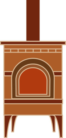 Fireplaceのイラスト素材