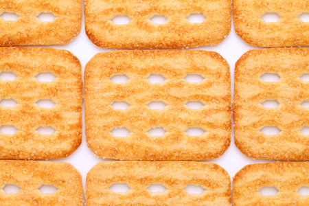 Sweet sugar cookies as background