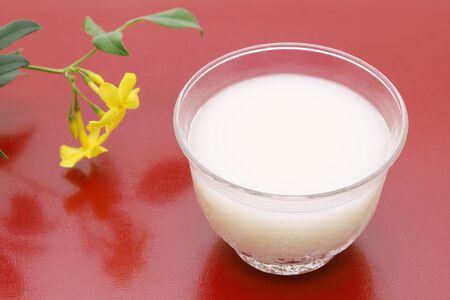 Drink of Japanese sweet alcohol drinkの写真素材