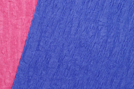 rough and wrinkle texture background of blue and pink
