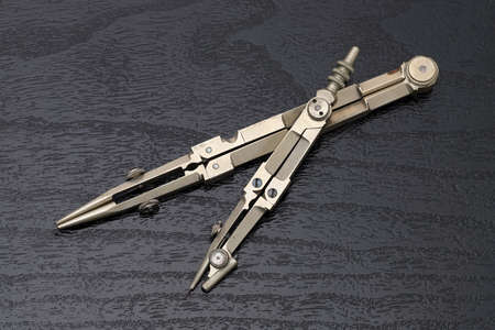 tools for drafting drawing, compass divider for engineerの写真素材
