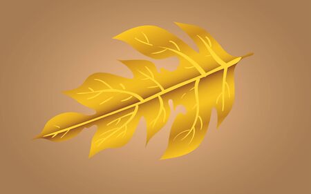 golden leafs abstract backgroundのイラスト素材