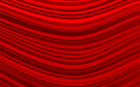 light on the red curtain abstract backgroundのイラスト素材