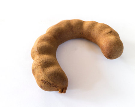 Tamarind on isolated backgroundの写真素材