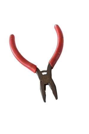 old nippers on isolated backgroundの写真素材