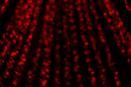 Blurred image of festive lights that can be used as background