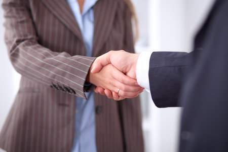 Business handshakeの写真素材