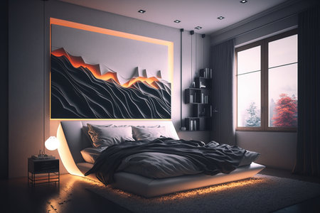 The Beauty of Minimalism Modern Scandinavian influence bedroomの素材