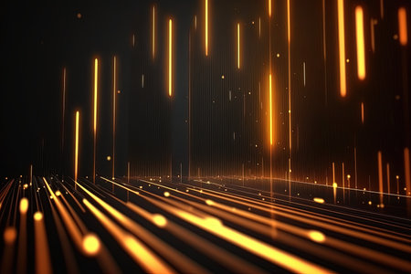 abstract, futuristic, background, gold, pink, blue, glowing, neon, moving, high speed, wave lines, bokeh lights, data transfer, concept, fantastic, wallpaper, design, technology, digital, motion, dynamic, energy, vibrant, colorful, modern, cyber, space, sci-fi, hi-tech, innovation, flowing, streaming, electronic, future, fantasy, illumination, glitter, sparkle, shiny, luxury, luminous, shimmering, illuminated, luxurious, elegant, creative, artistic, fancy, stylish,Ai Generativeの素材