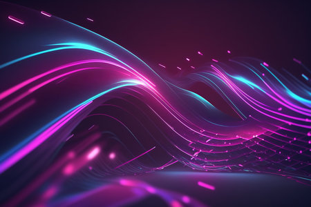 abstract, futuristic, background, gold, pink, blue, glowing, neon, moving, high speed, wave lines, bokeh lights, data transfer, concept, fantastic, wallpaper, design, technology, digital, motion, dynamic, energy, vibrant, colorful, modern, cyber, space, sci-fi, hi-tech, innovation, flowing, streaming, electronic, future, fantasy, illumination, glitter, sparkle, shiny, luxury, luminous, shimmering, illuminated, luxurious, elegant, creative, artistic, fancy, stylish,Ai Generativeの素材
