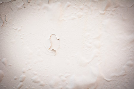 old white Concrete wallの写真素材