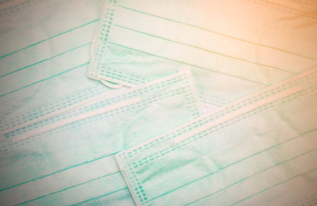 Ear loop face maskの写真素材