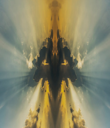 Devil cloudyの写真素材