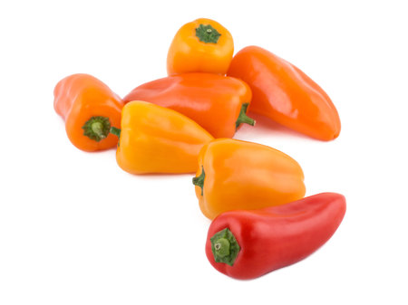 Different peppersの写真素材