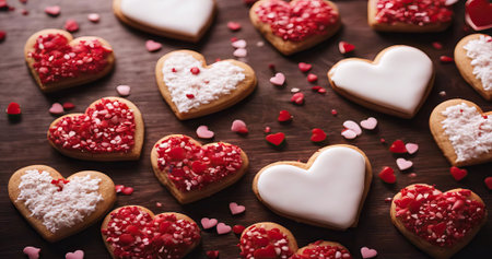 Two Glasses of Red Wine Abstract Heart Splash53の素材