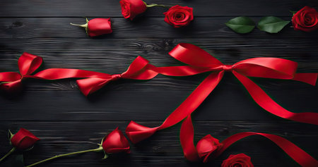 Different degrees of roasting beef steak in the shape of a heart with spices on a meat knife and bottles of red wine with glasses on a stone background. valentines day celebration concept22の素材