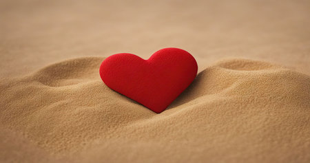 Beauty portrait of African American girl with afro hair. Beautiful black woman. A Womans face decorated with decorative hearts. Valentines day photo054の素材