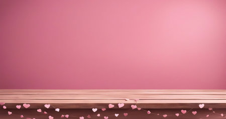Beauty portrait of African American girl with afro hair. Beautiful black woman. A Womans face decorated with decorative hearts. Valentines day photo289の素材