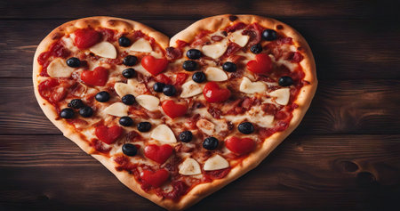Beauty portrait of African American girl with afro hair. Beautiful black woman. A Womans face decorated with decorative hearts. Valentines day photo368の素材