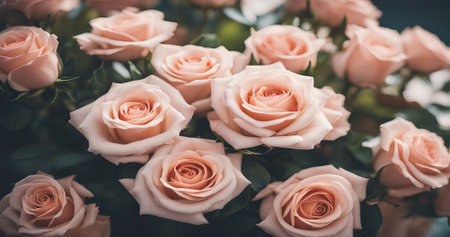 Beauty portrait of African American girl with afro hair. Beautiful black woman. A Womans face decorated with decorative hearts. Valentines day photo370の素材