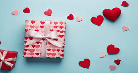 International Women's Day. Extremely happy woman in a bright pink dress is smelling a bunch of spring flowers, which she is holding in her hands.57の素材