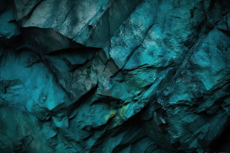 green blue abstract background grunge background toned rock texture the combination of teal colors with a rough mountain surfaceの素材