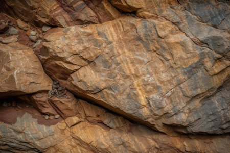 brown gray rock texture stone background light brown rough backgroundの素材