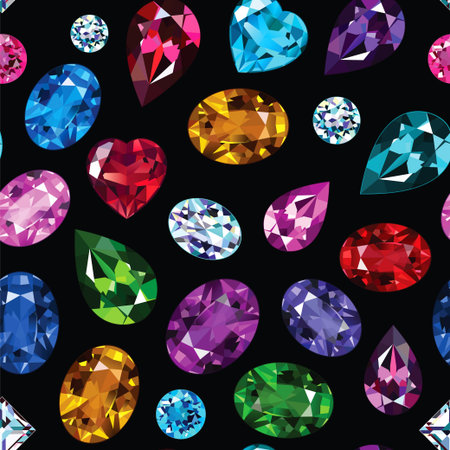 Colorful seamless patternのイラスト素材