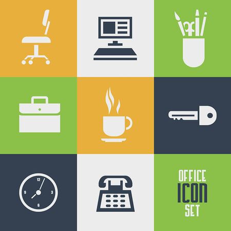 office icon のイラスト素材