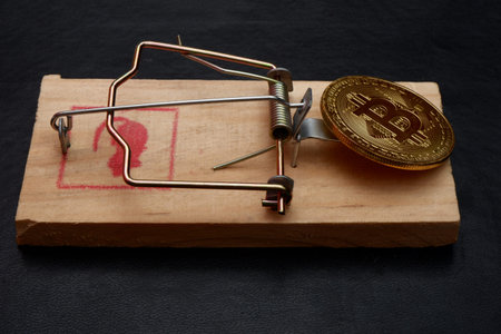 bitcoin lies like a bait in a mousetrap.