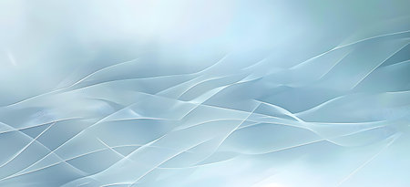 abstract background with smooth lines in blue colors - 3d rendering