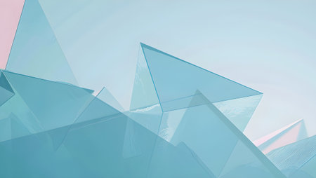 Abstract background with triangles. 3d rendering, 3d illustration.