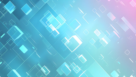 Abstract technology background. Digital data visualization. Graphic concept for your designの写真素材