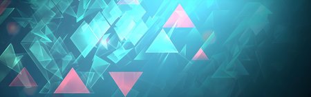 Abstract background. Triangular low poly design. Vector Illustration EPS10