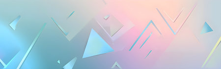 Abstract geometric background. Triangles and lines. 3d rendering digital illustration