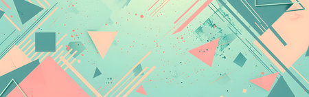 Abstract background with geometric shapes. Vector Illustration. Eps10.の写真素材
