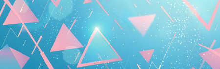 Abstract geometric background with triangles. Vector illustration for your graphic design.