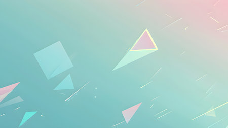 Abstract background with triangles. 3d rendering, 3d illustration.