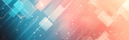 Abstract background. Technology concept. Digital futuristic minimalism. Vector banner