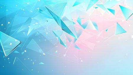 Abstract polygonal background. 3d rendering, 3d illustration.