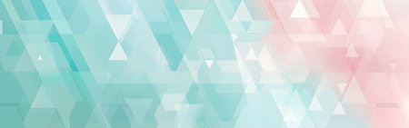 Abstract vector background. Geometric style with gradient. Colorful banner