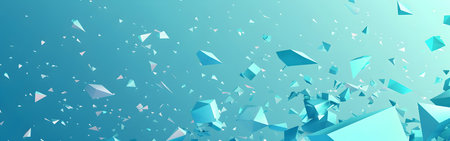 Abstract low poly background. 3d rendering 3d illustration. Futuristic background.